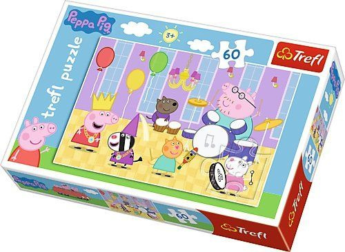 Zdjęcie produktu Puzzle 60 Świnka Peppa na balu TREFL