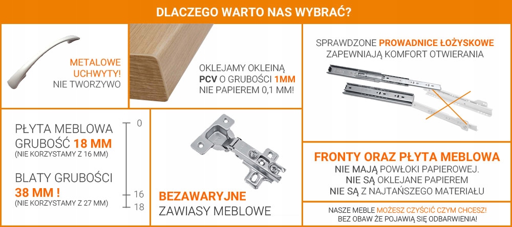 Półka wisząca łazienkowa 80 cm DĄB CRAFT Gratisy