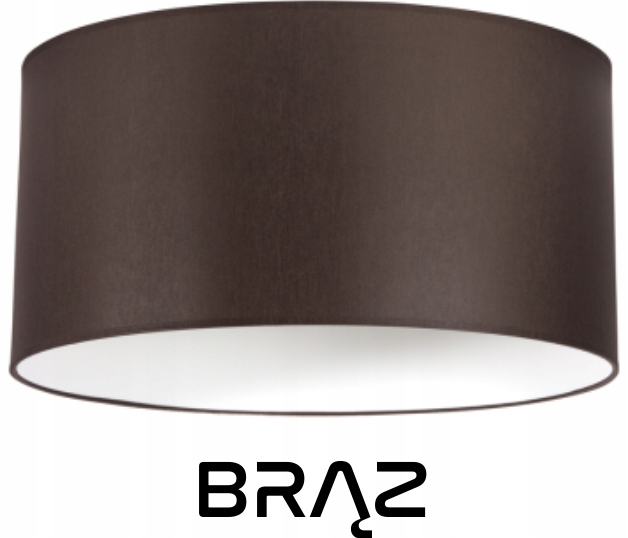Abażur KLOSZ LAMPA SZARY 35cm