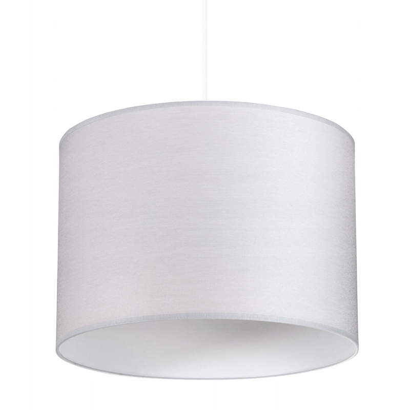 Lampa wisząca ABAŻUR SZARA 40 cm