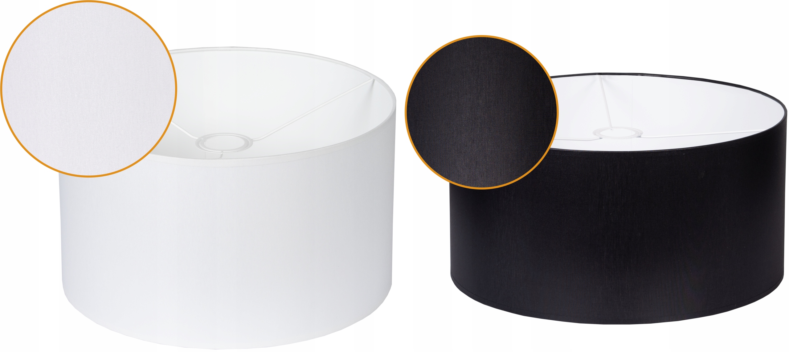 Lampa wisząca ABAŻUR SZARA 30 cm