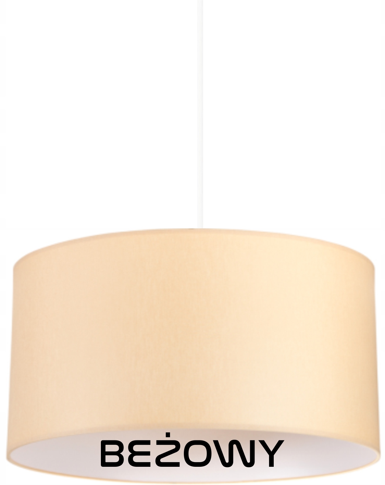 Lampa wisząca ABAŻUR SZARA 30 cm