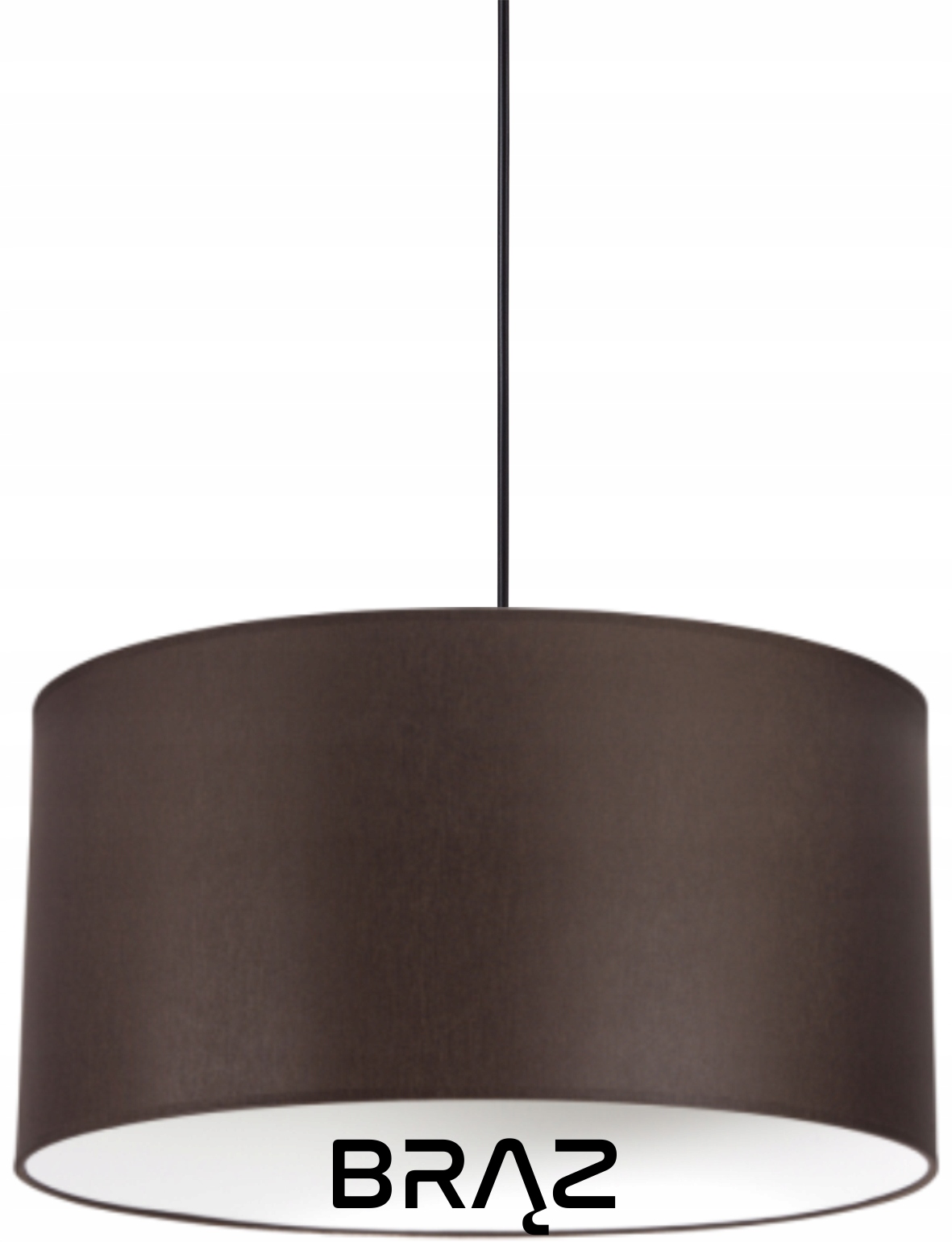 Lampa wisząca ABAŻUR SZARA 30 cm