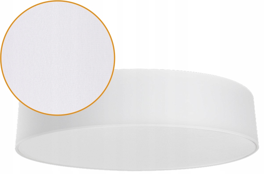 Stylowy nowoczesny plafon LIVO Ø 30 czarny