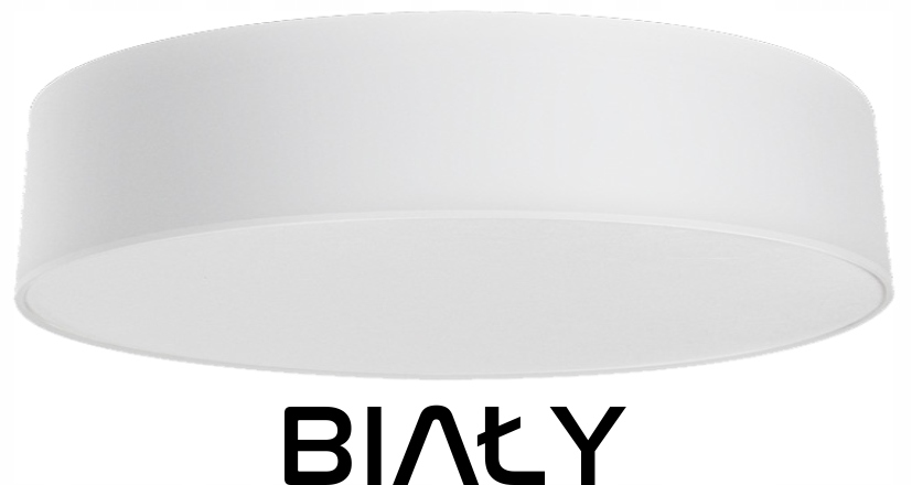 Stylowy nowoczesny plafon LIVO Ø 30 czarny