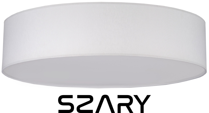 Stylowy nowoczesny plafon LIVO Ø 30 czarny