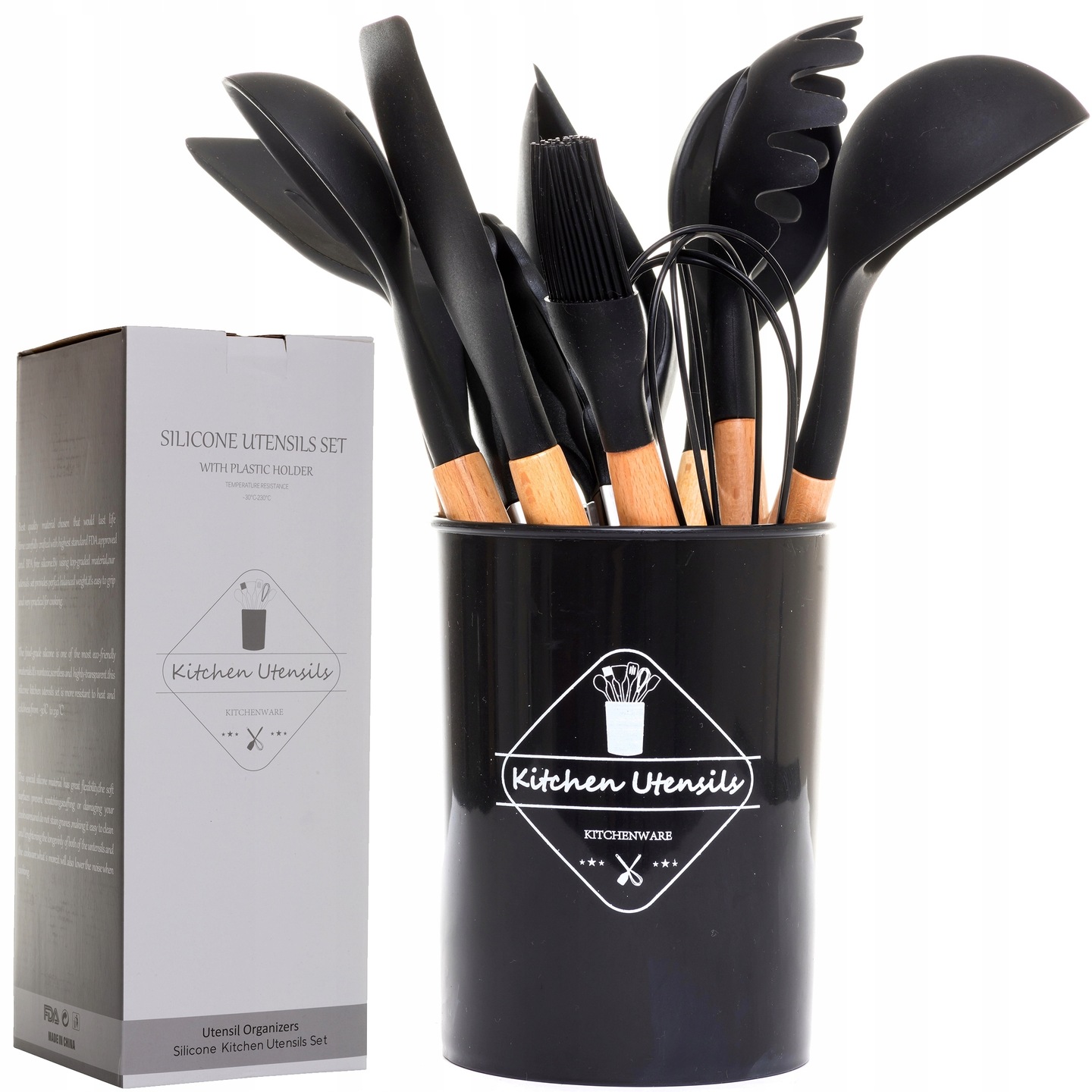 ZESTAW DO KUCHNI - PRZYBORY SILIKON NR:5617