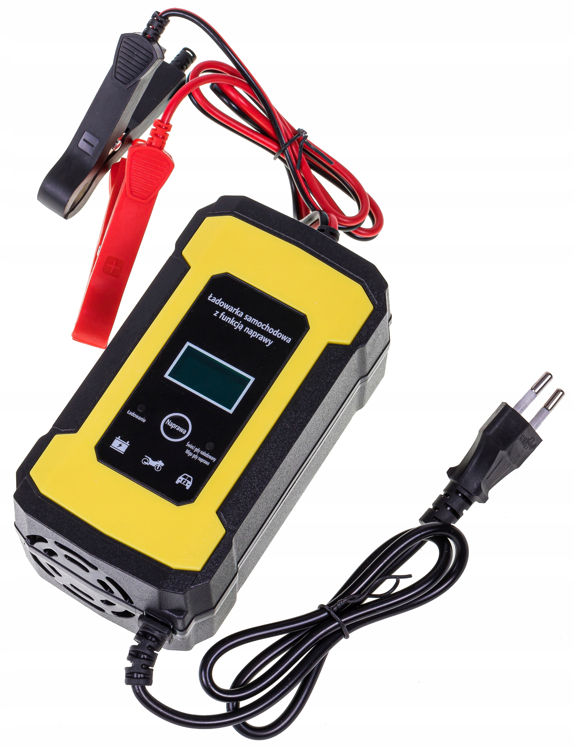 PROSTOWNIK SAMOCHODOWY DO AKUMULATORÓW 12V 6A