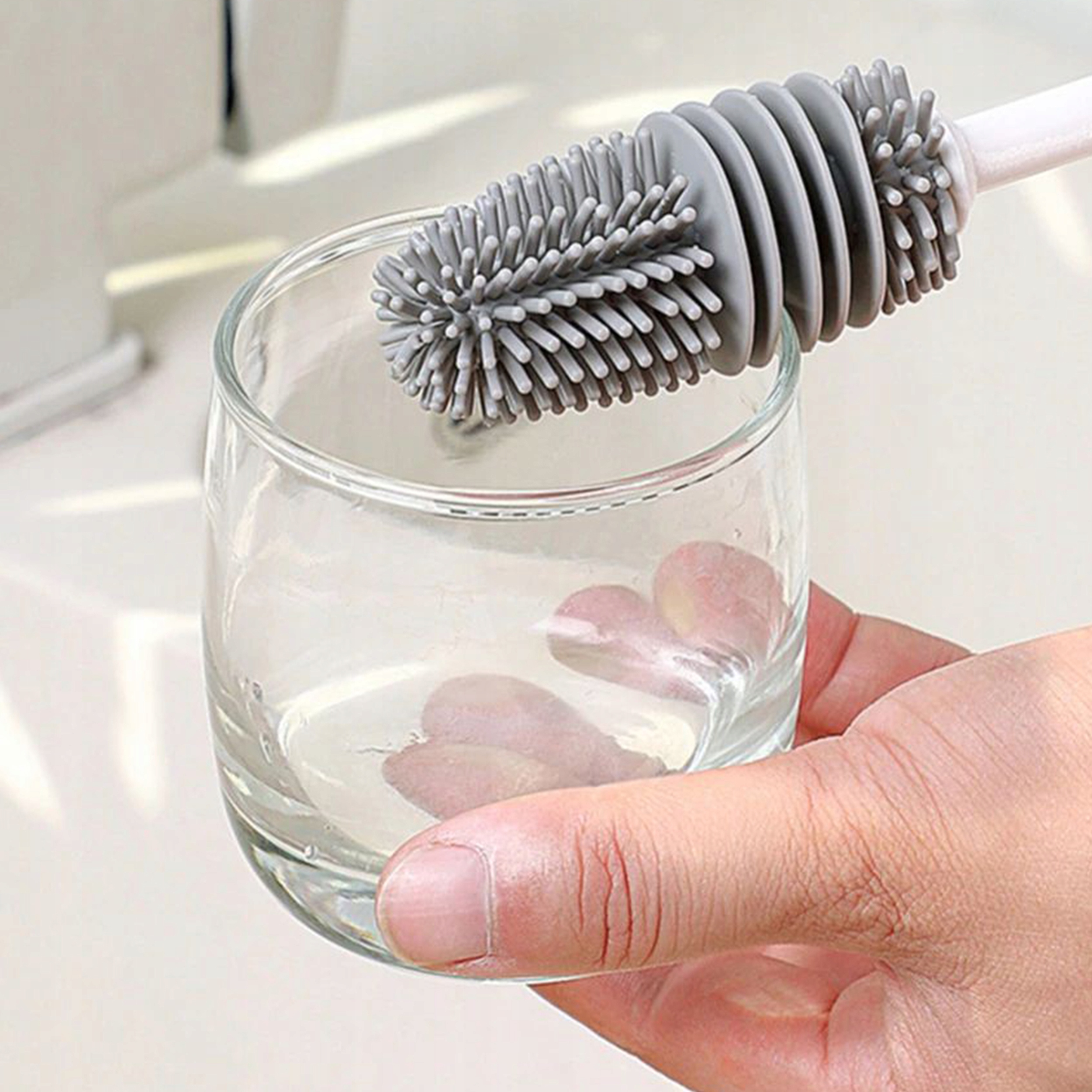 SZCZOTKA SILIKONOWA DO BUTELEK