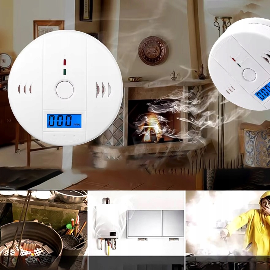 CZUJNIK CZADU DETEKTOR DYMU