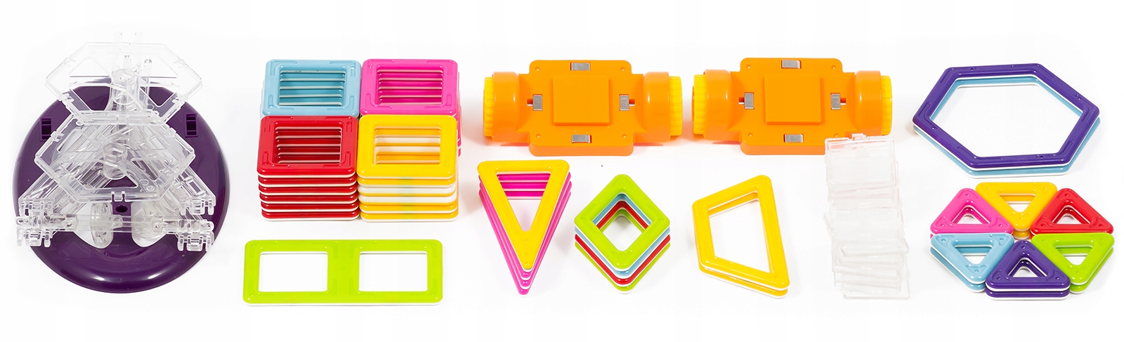 KLOCKI MAGNETYCZNE NOWE 76EL.