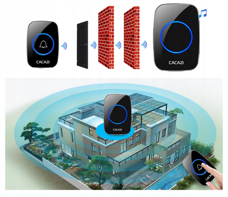 DZWONEK H1185001 BLACK NR:5080