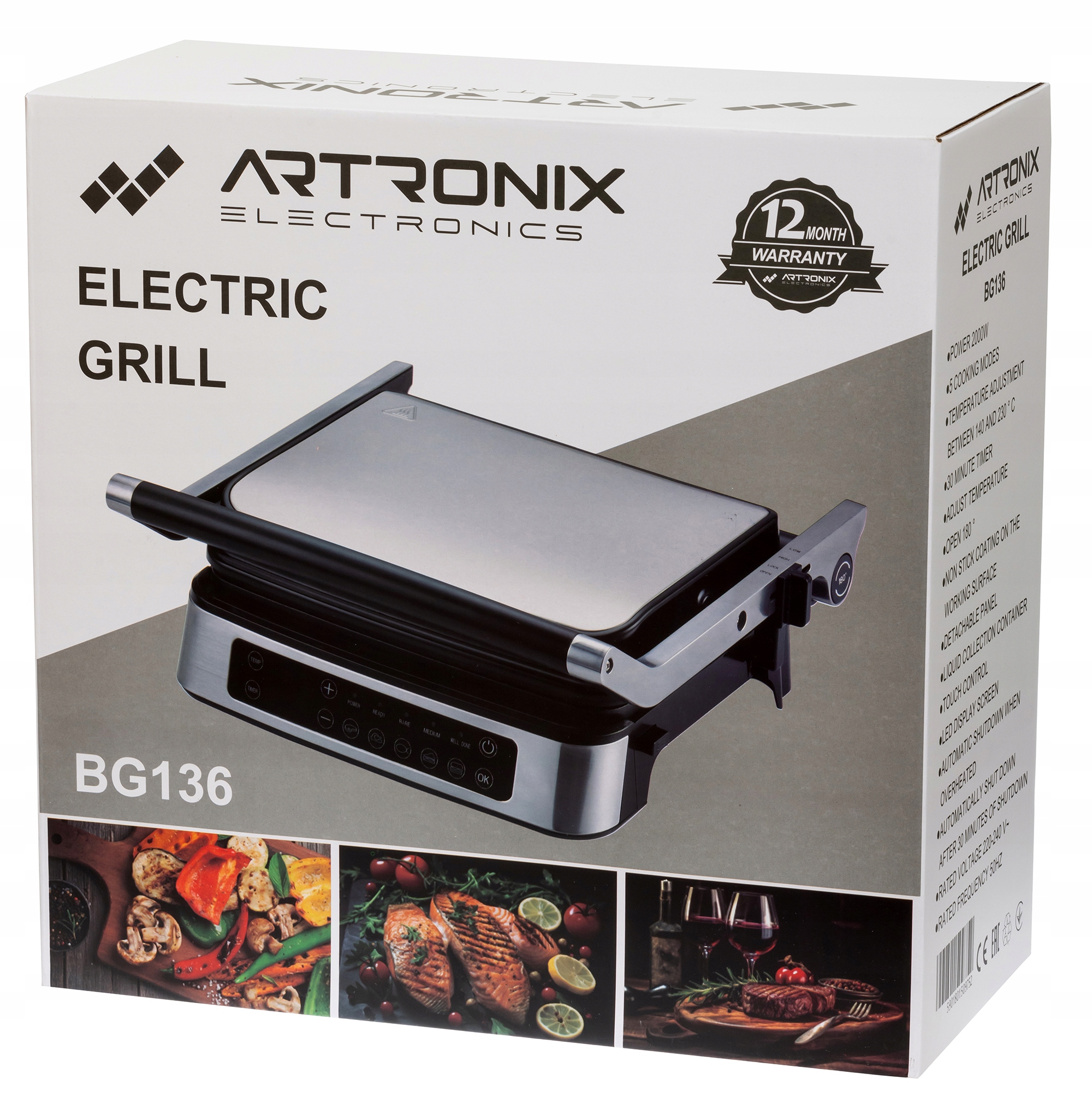 ARTRONIX NR:136 AUTOMATIC GRILL NR:9752