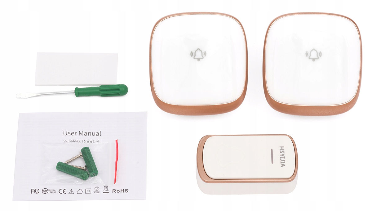 DZWONEK FLASH WDB-05 2XODBIORNIK