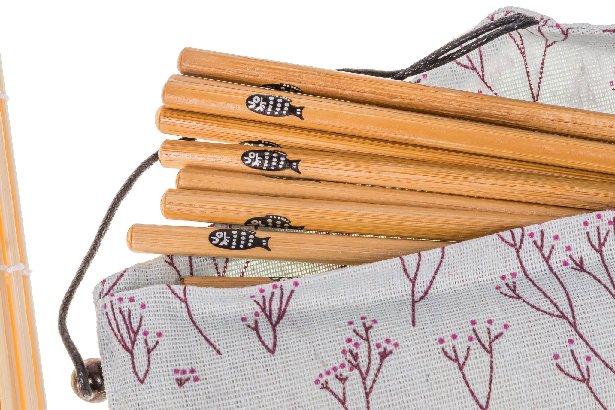 MATA DO SUSHI + AKCESORIA DREWNIANE