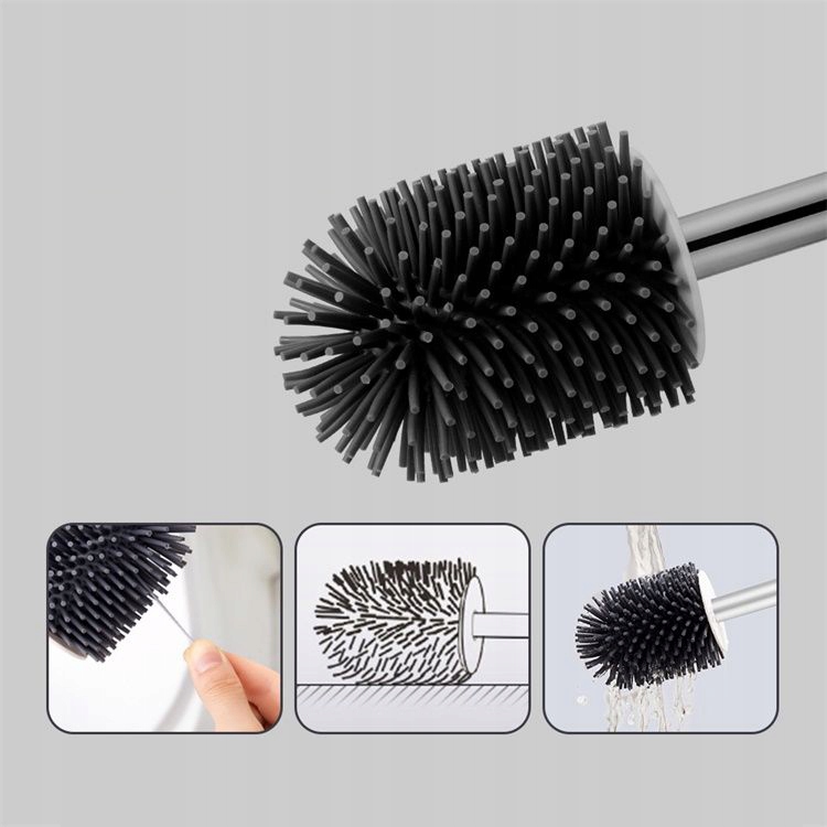 SZCZOTKA SILIKONOWA DO WC WALEC NR:5945