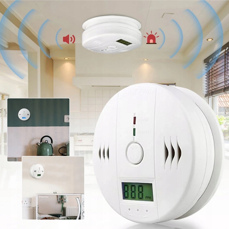 CZUJNIK CZADU DETEKTOR DYMU