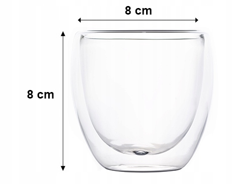 KOMPLET SZKLANEK DO LATTE 235ML X 4SZT. (NR 3675)