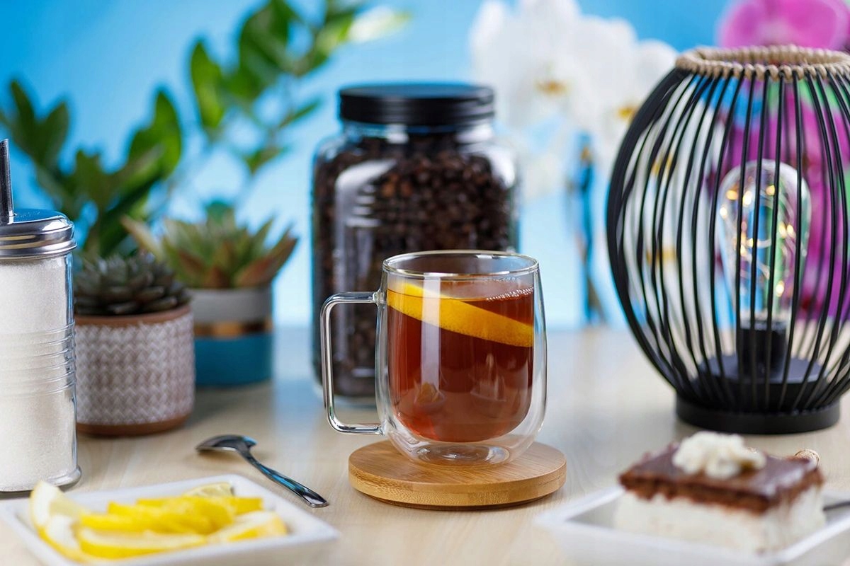 KOMPLET SZKLANEK KUFLOWYCH Z UCHEM 300ML X2SZT. (NR 4474)