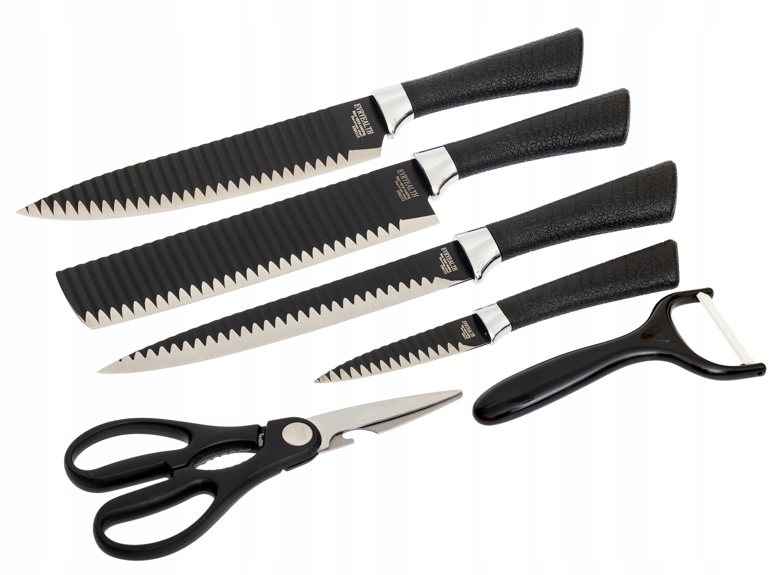 ZESTAW NOZY FALISTYCH 6EL. NR:8151