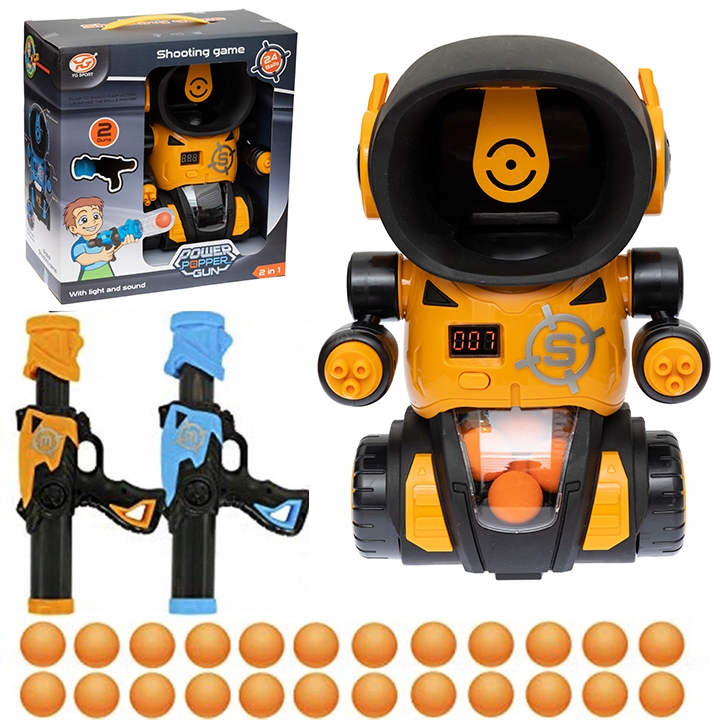 GLODNY ROBOT - STRZELANIE DO CELU NR:9059