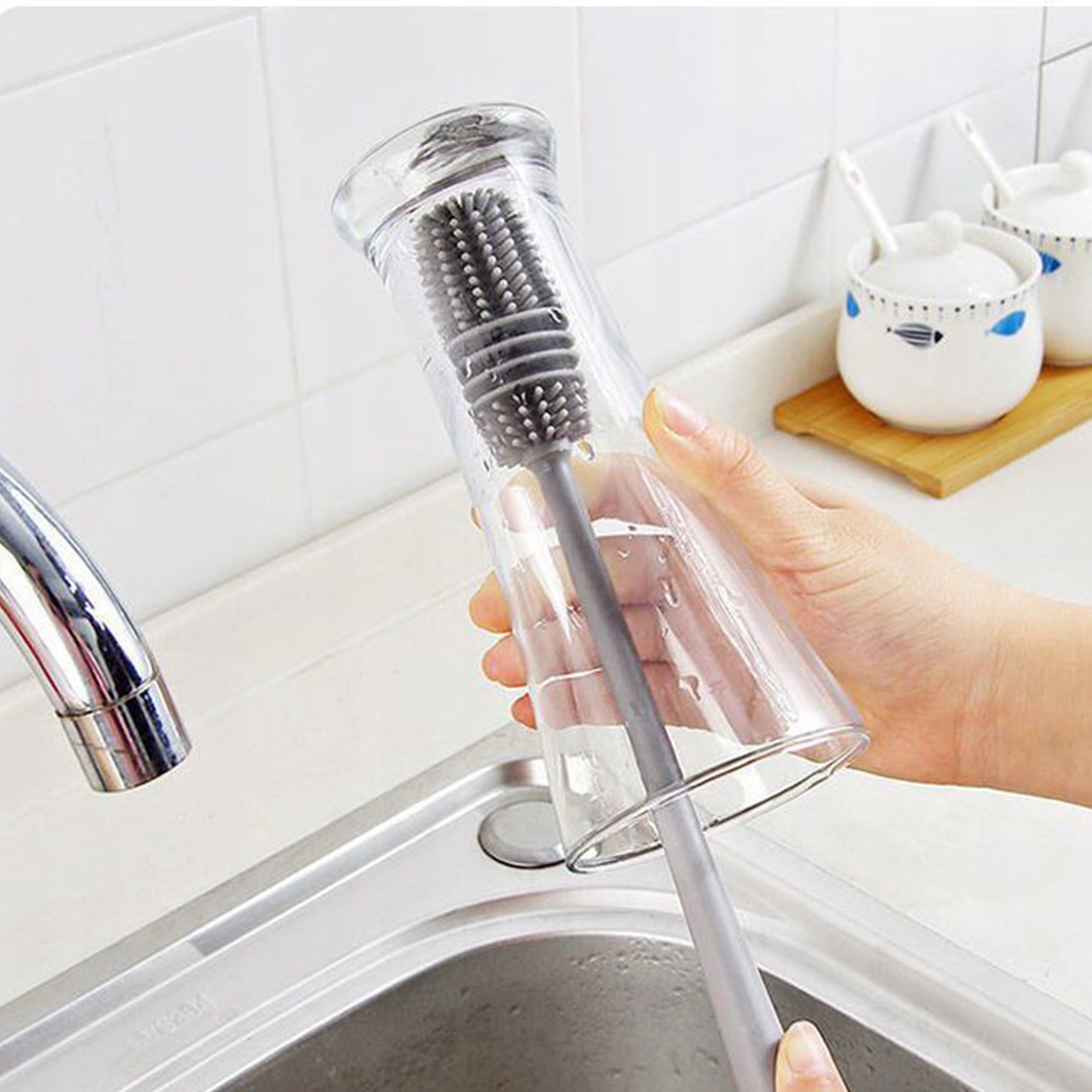 SZCZOTKA SILIKONOWA DO BUTELEK