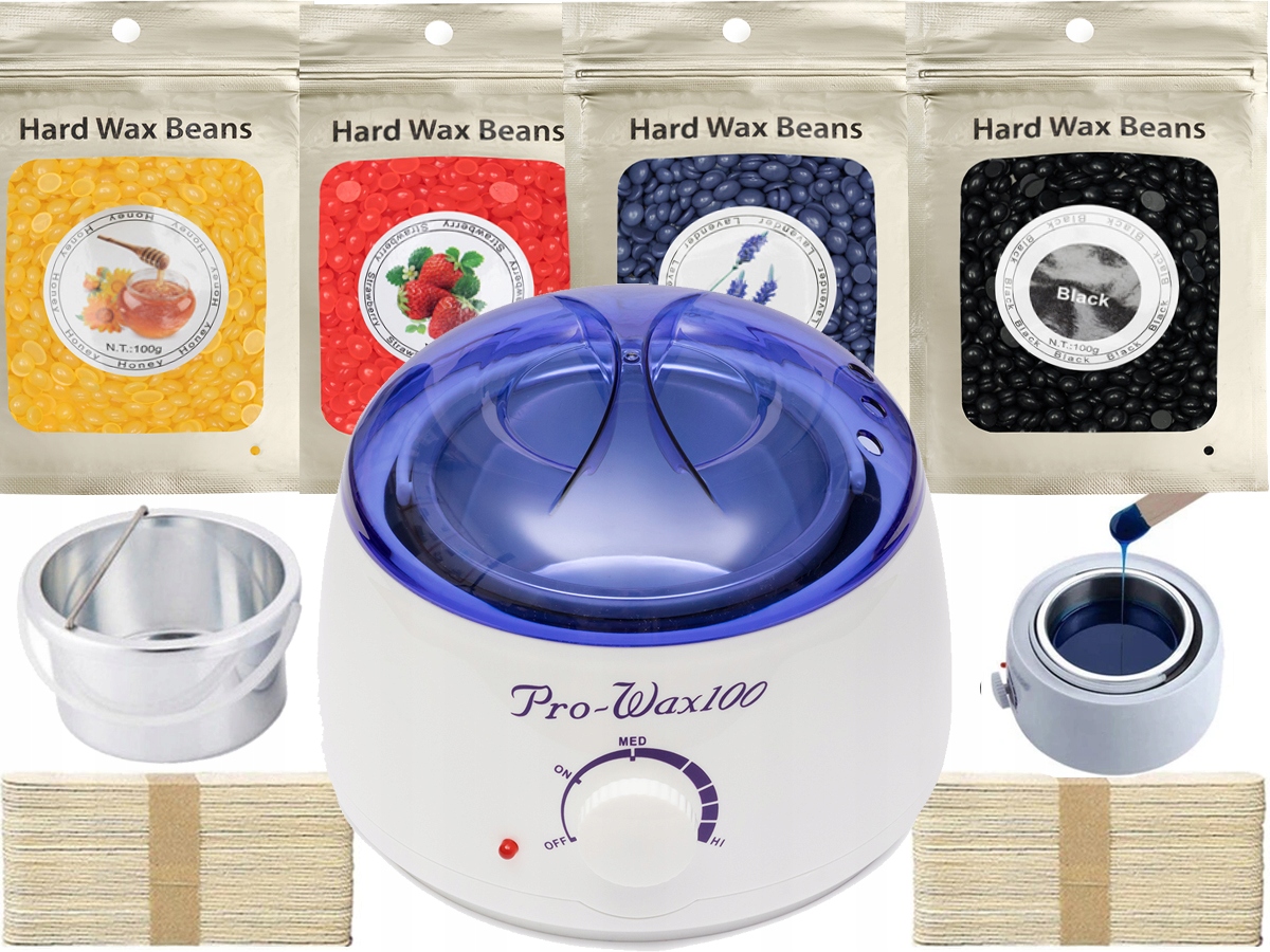 PODGRZEWACZ DO WOSKU + 400G WOSK + 100 PATYCZKI