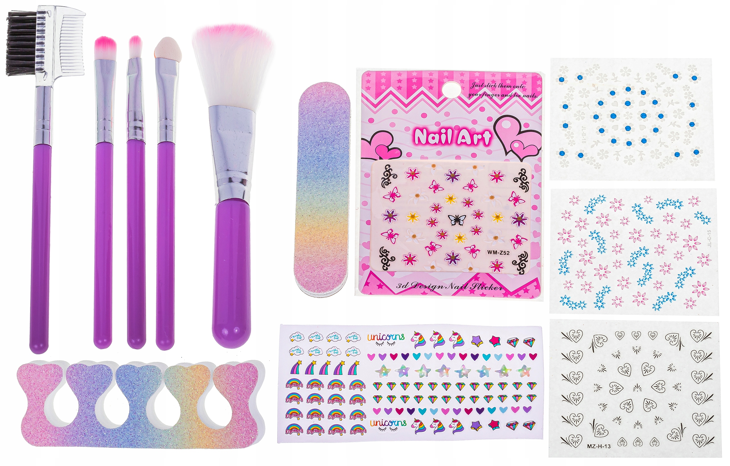 KUFEREK DO MAKIJAZU RAINBOW NEW NR:9042