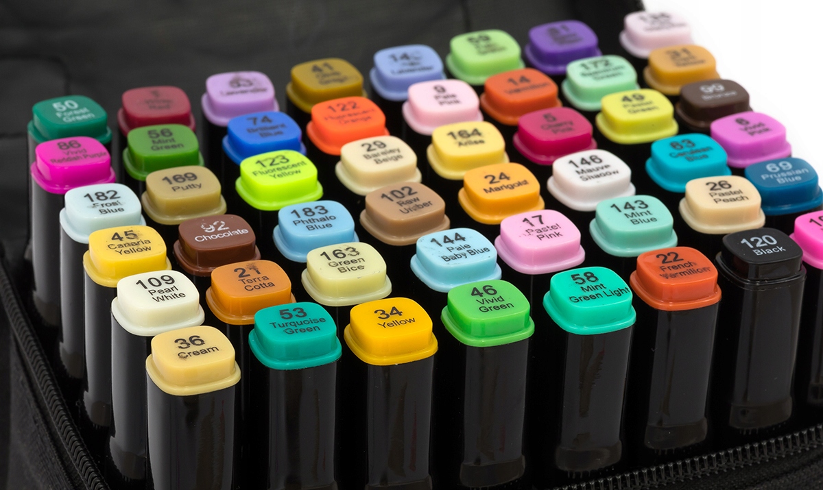 MARKERY ALKOHOLOWE SIAM-48 SZT.