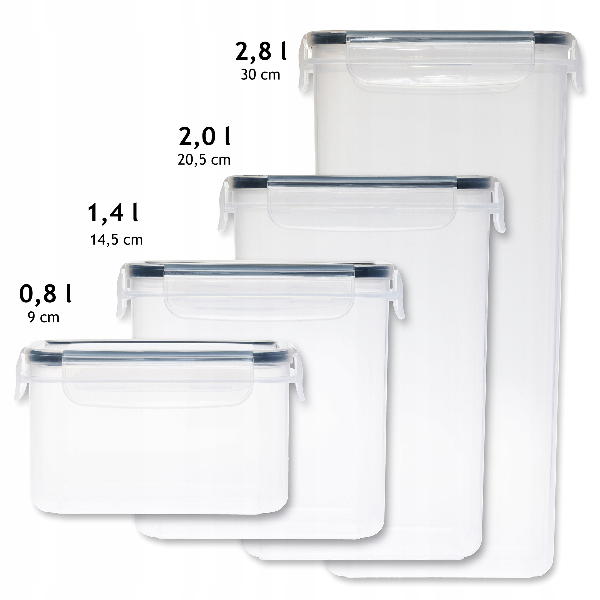 XXL POJEMNIKI NA ŻYWNOŚĆ 24EL. NR:1688