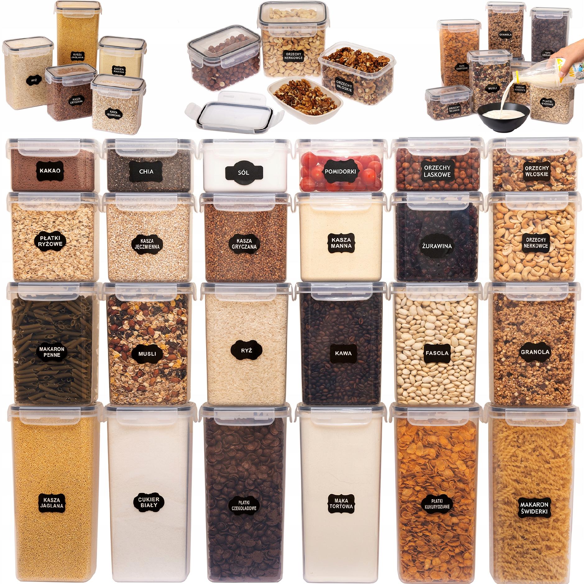 XXL POJEMNIKI NA ŻYWNOŚĆ 24EL. NR:1688