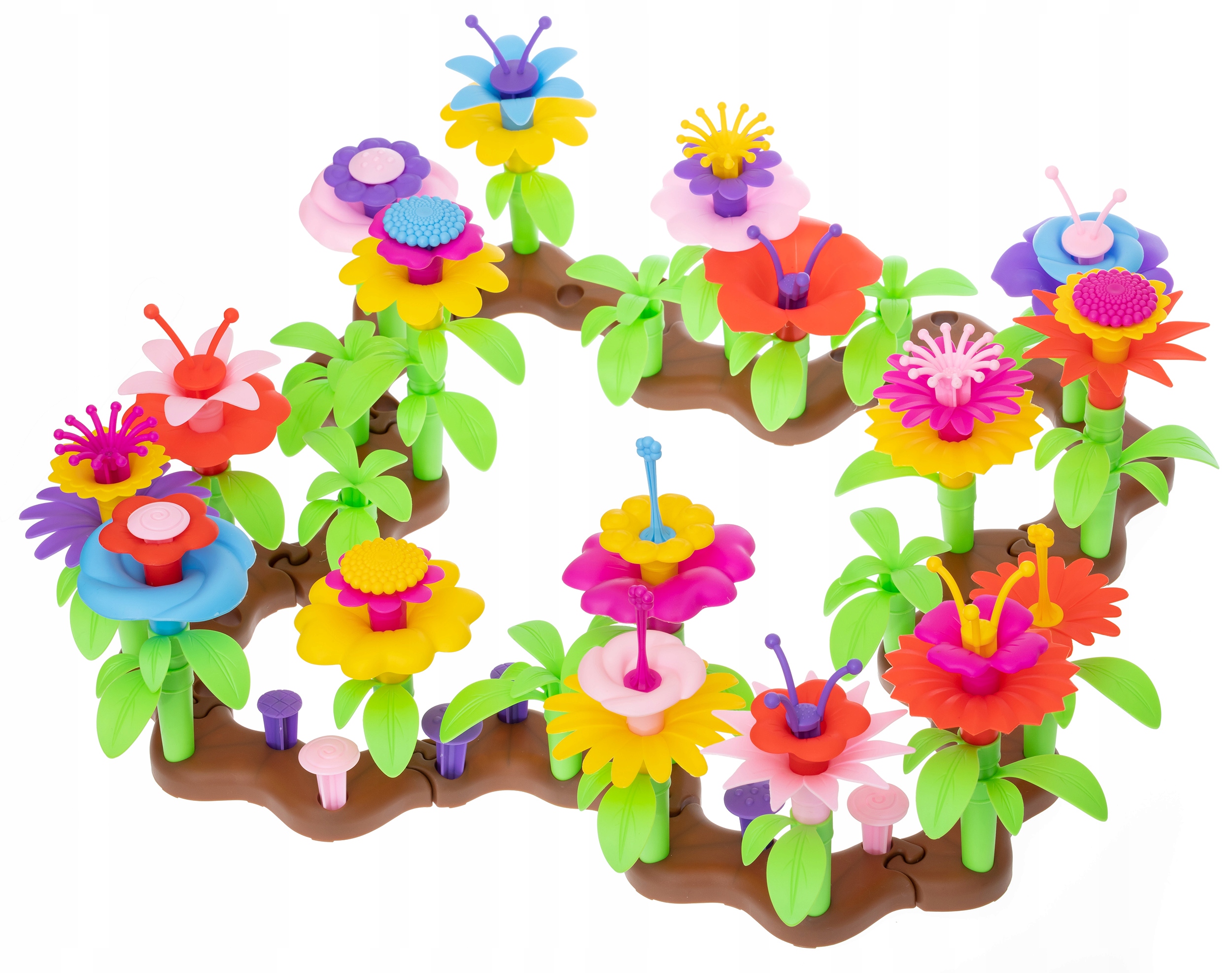 KLOCKI KWIATY MINI 104 EL. NR:7710