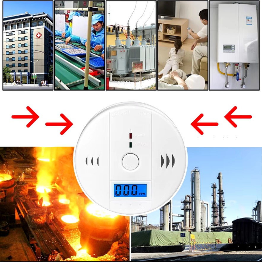 CZUJNIK CZADU DETEKTOR DYMU