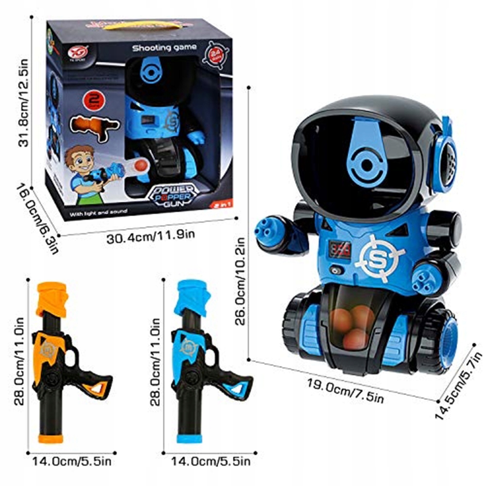 GLODNY ROBOT - STRZELANIE DO CELU NR:9059