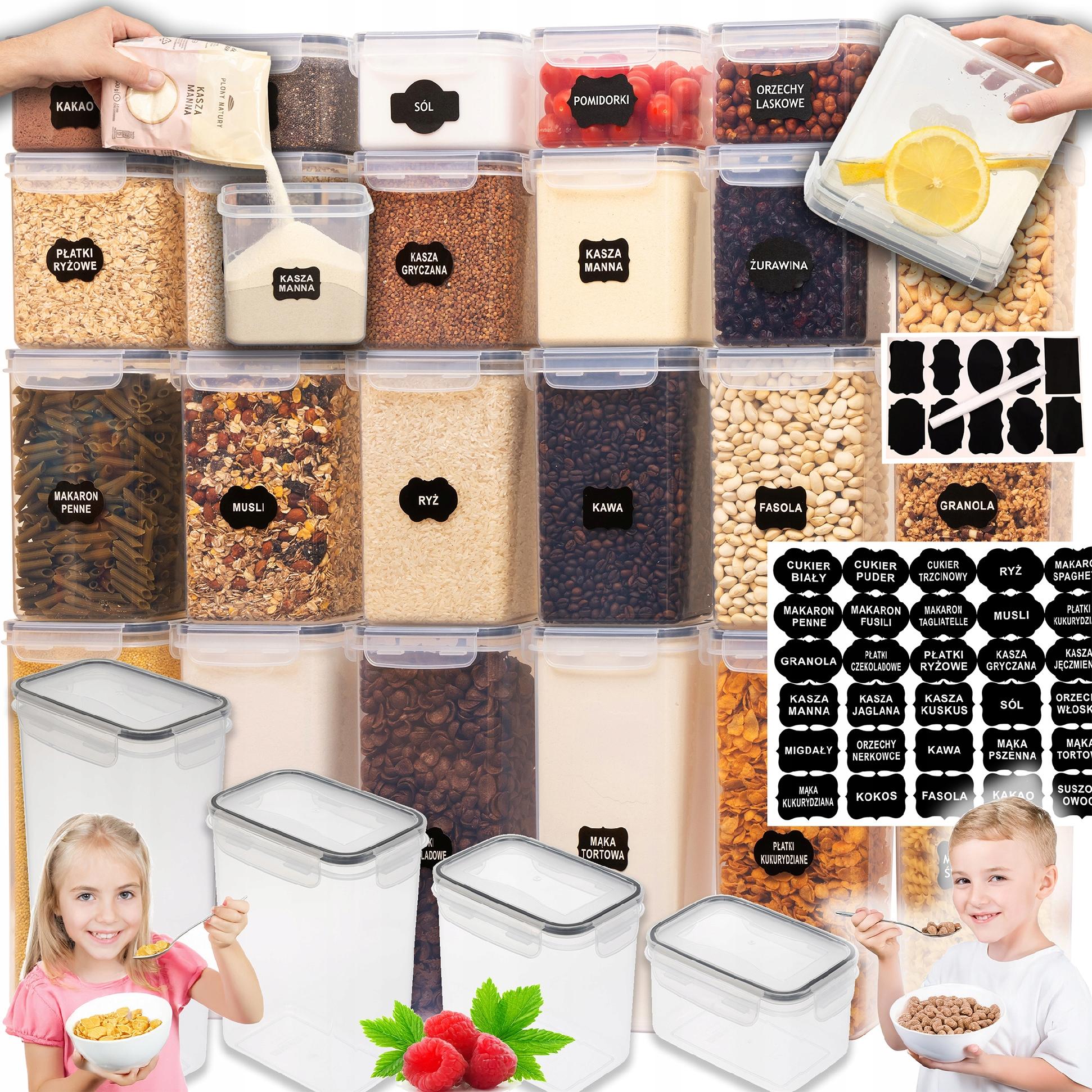 XXL POJEMNIKI NA ŻYWNOŚĆ 24EL. NR:1688