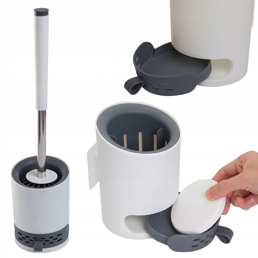 SZCZOTKA SILIKONOWA DO WC WALEC NR:5945