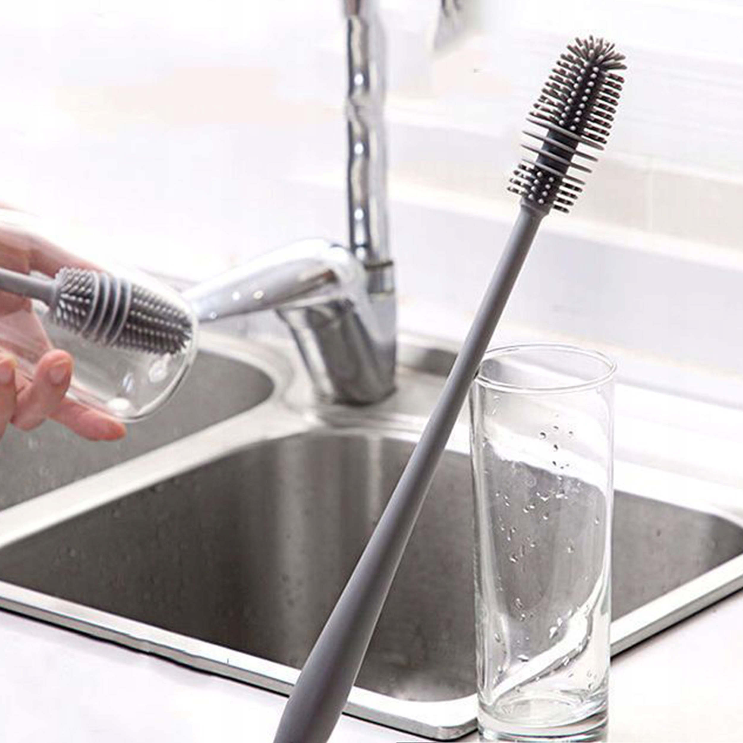 SZCZOTKA SILIKONOWA DO BUTELEK