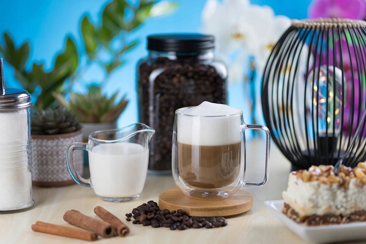 KOMPLET SZKLANEK KUFLOWYCH Z UCHEM 300ML X2SZT. (NR 4474)