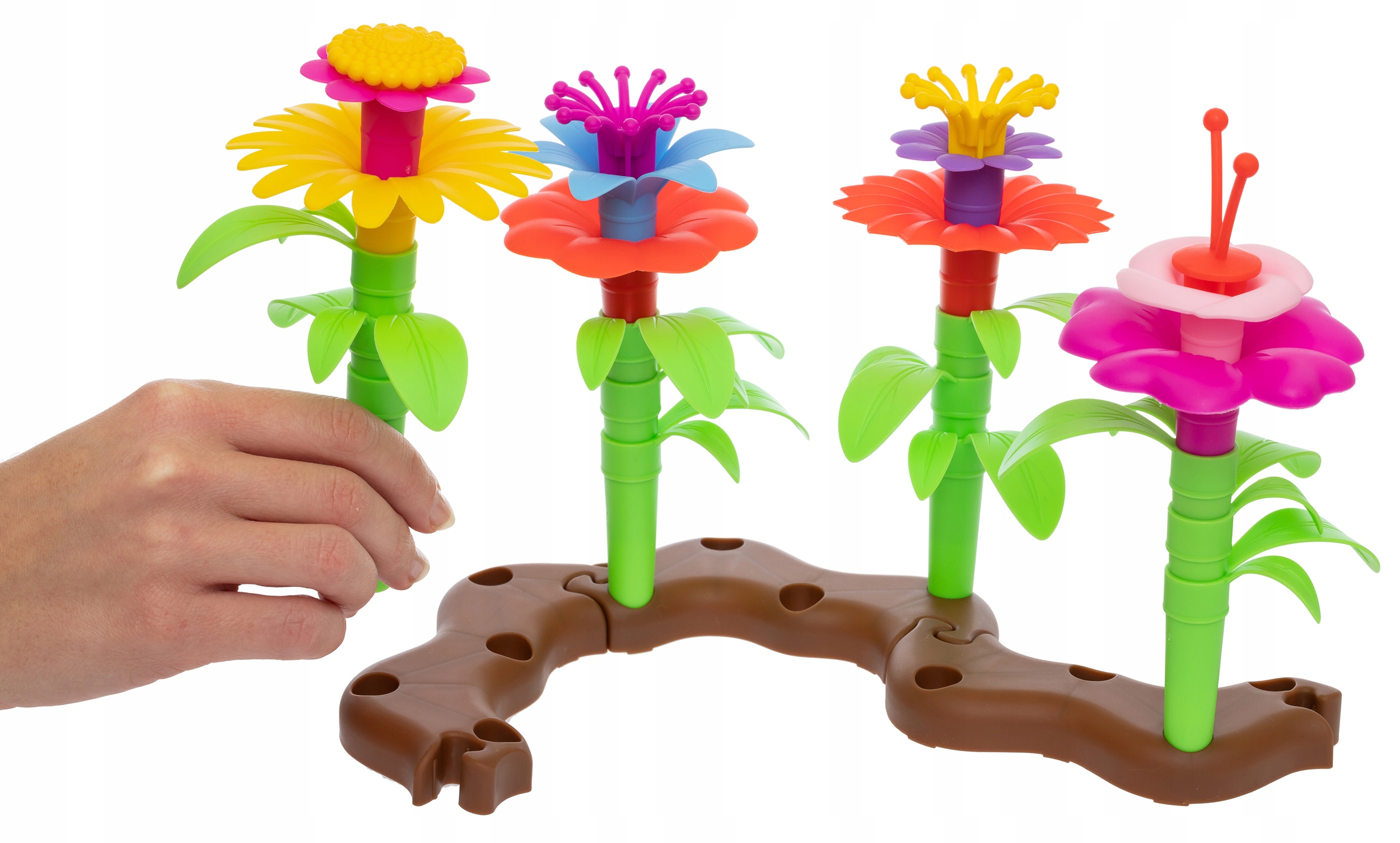 KLOCKI KWIATY MINI 104 EL. NR:7710