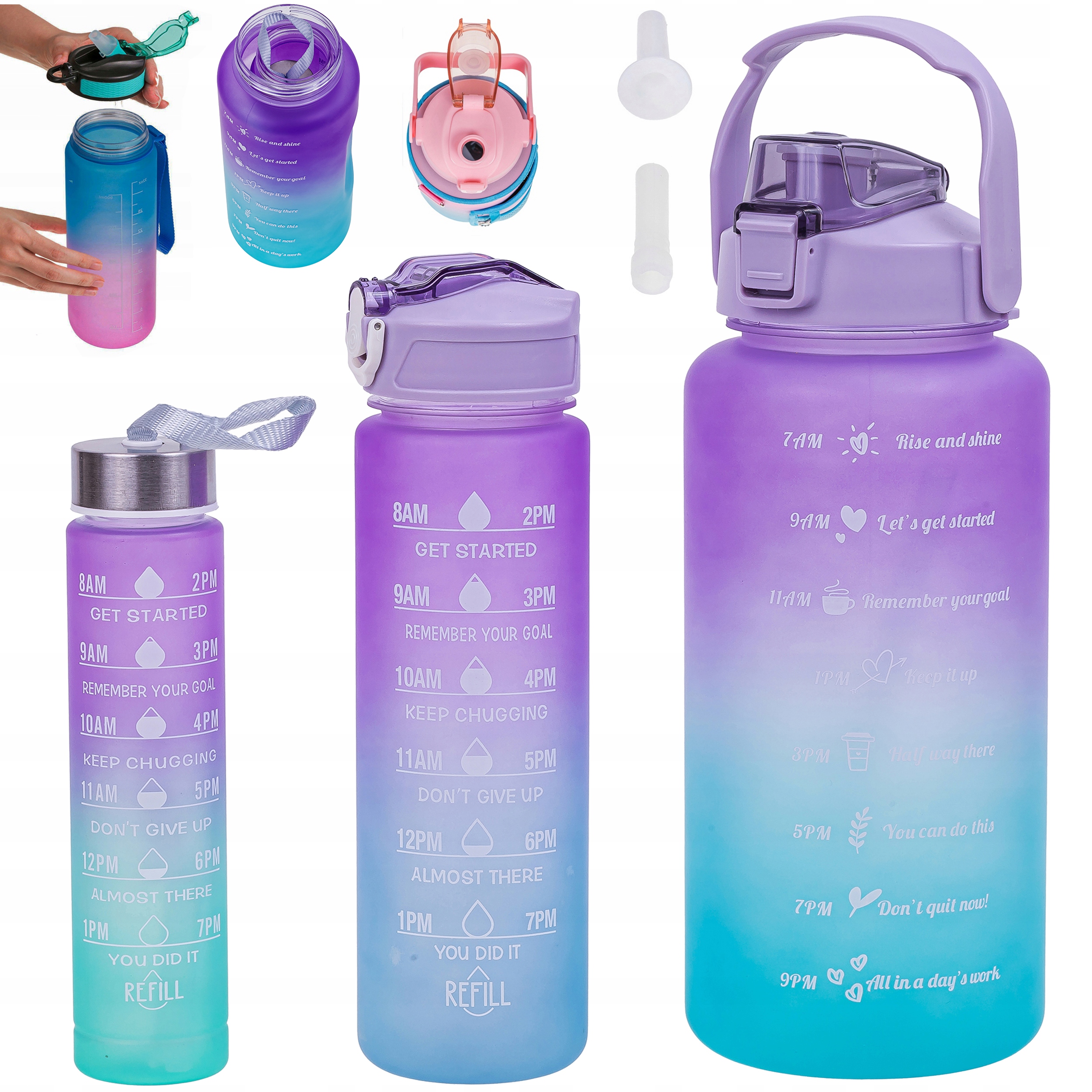 ZESTAW BIDONOW 3W1 (2L+0,8L+0,3L) NR:9974