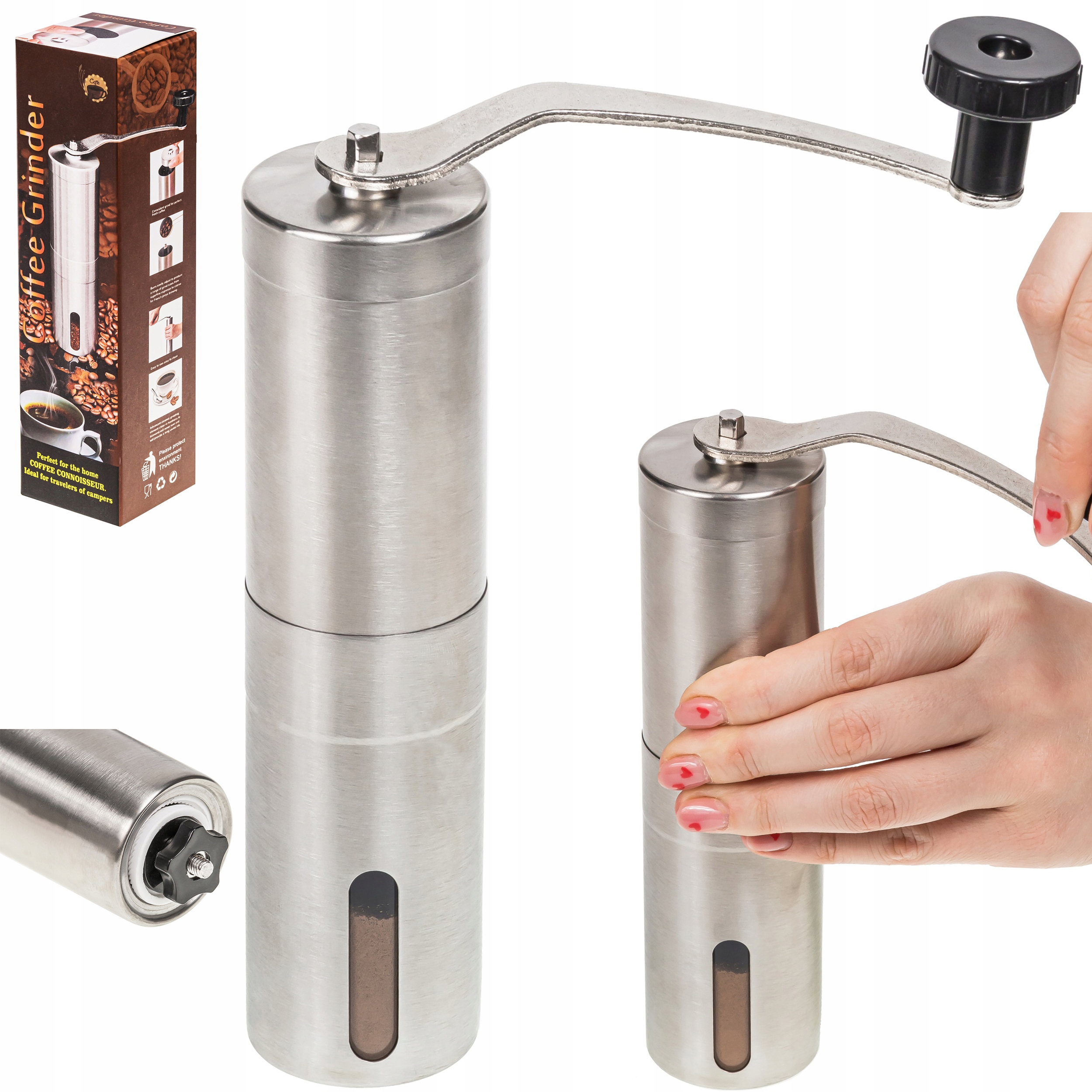 STALOWY MLYNEK DO KAWY