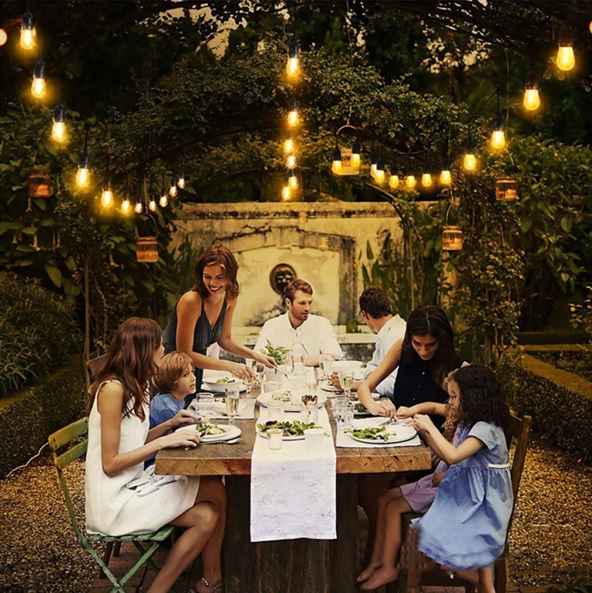 GIRLANDA OGRODOWA ”XL” SIECIOWA 20M