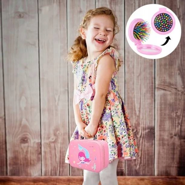 KUFEREK DO MAKIJAZU PINK NR:8076