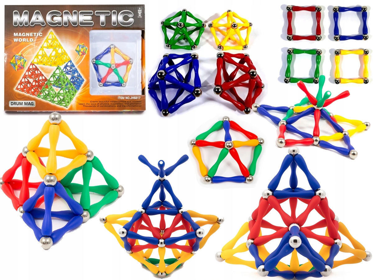 KLOCKI MAGNETYCZNE 52EL.