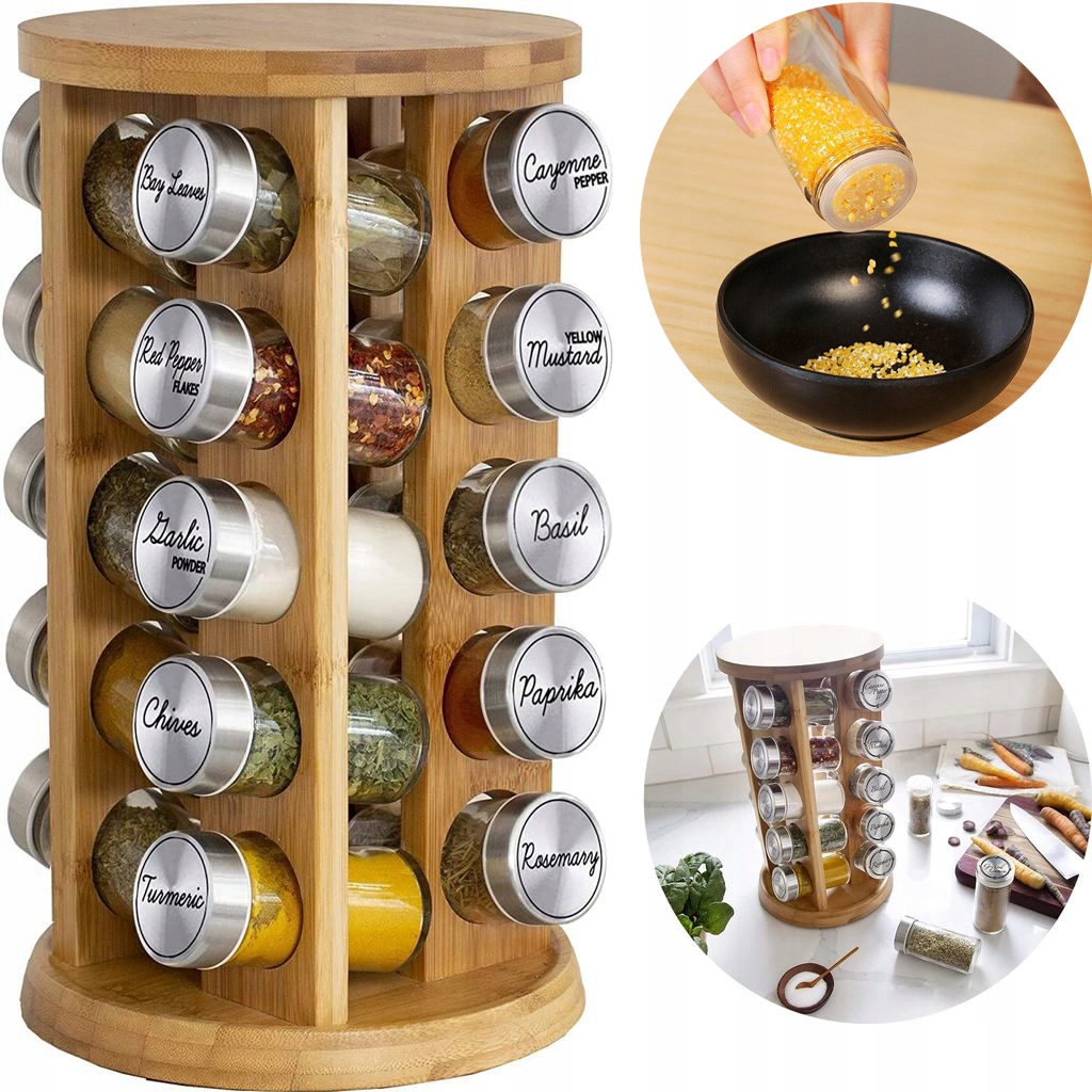 STOJAK NA PRZYPRAWY 20EL. NR:6058