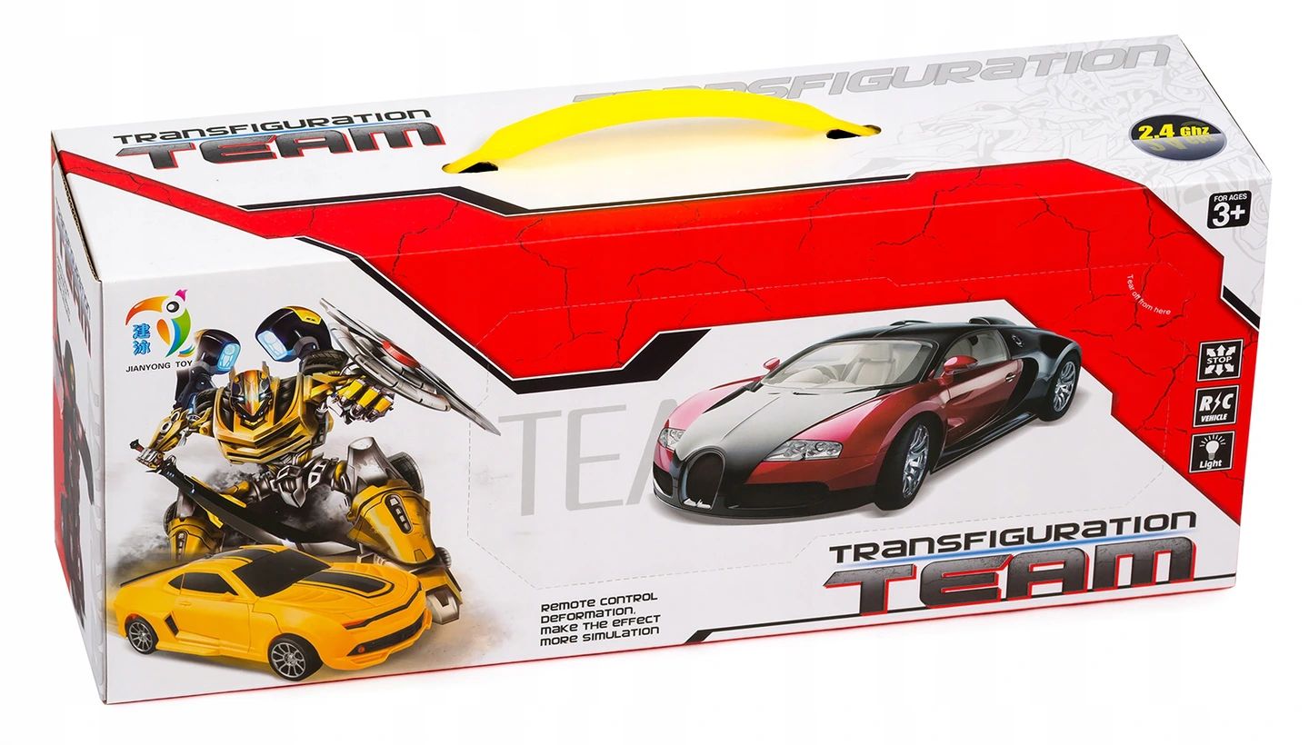 ZABAWKA 2W1 ROBOT + AUTO ”BORDO”