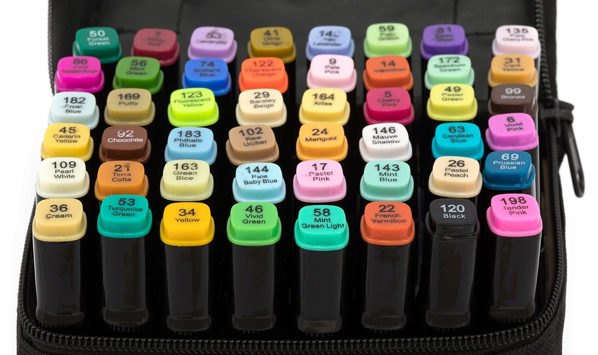 MARKERY ALKOHOLOWE SIAM-48 SZT.