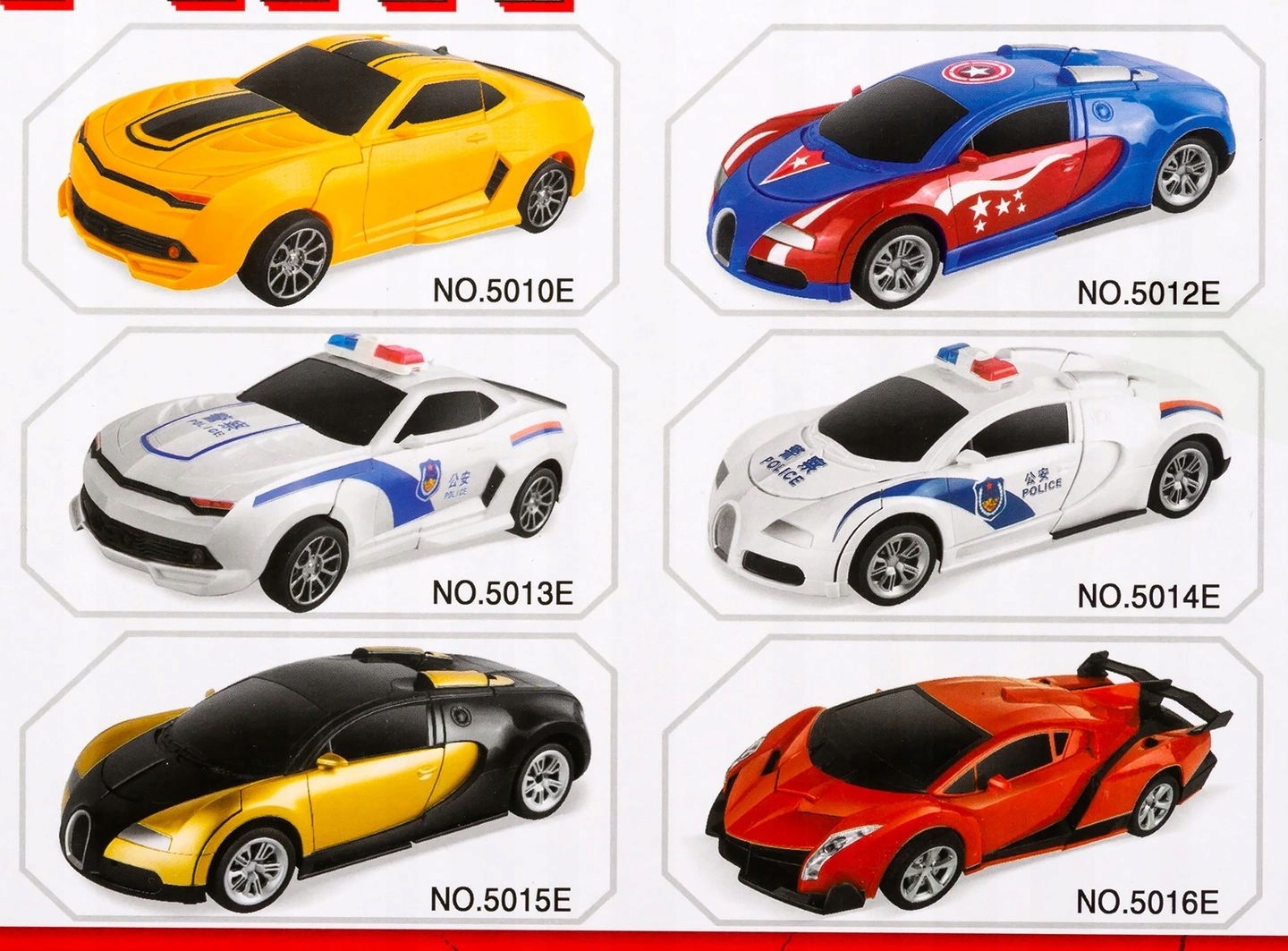 ZABAWKA 2W1 ROBOT + AUTO ”BORDO”