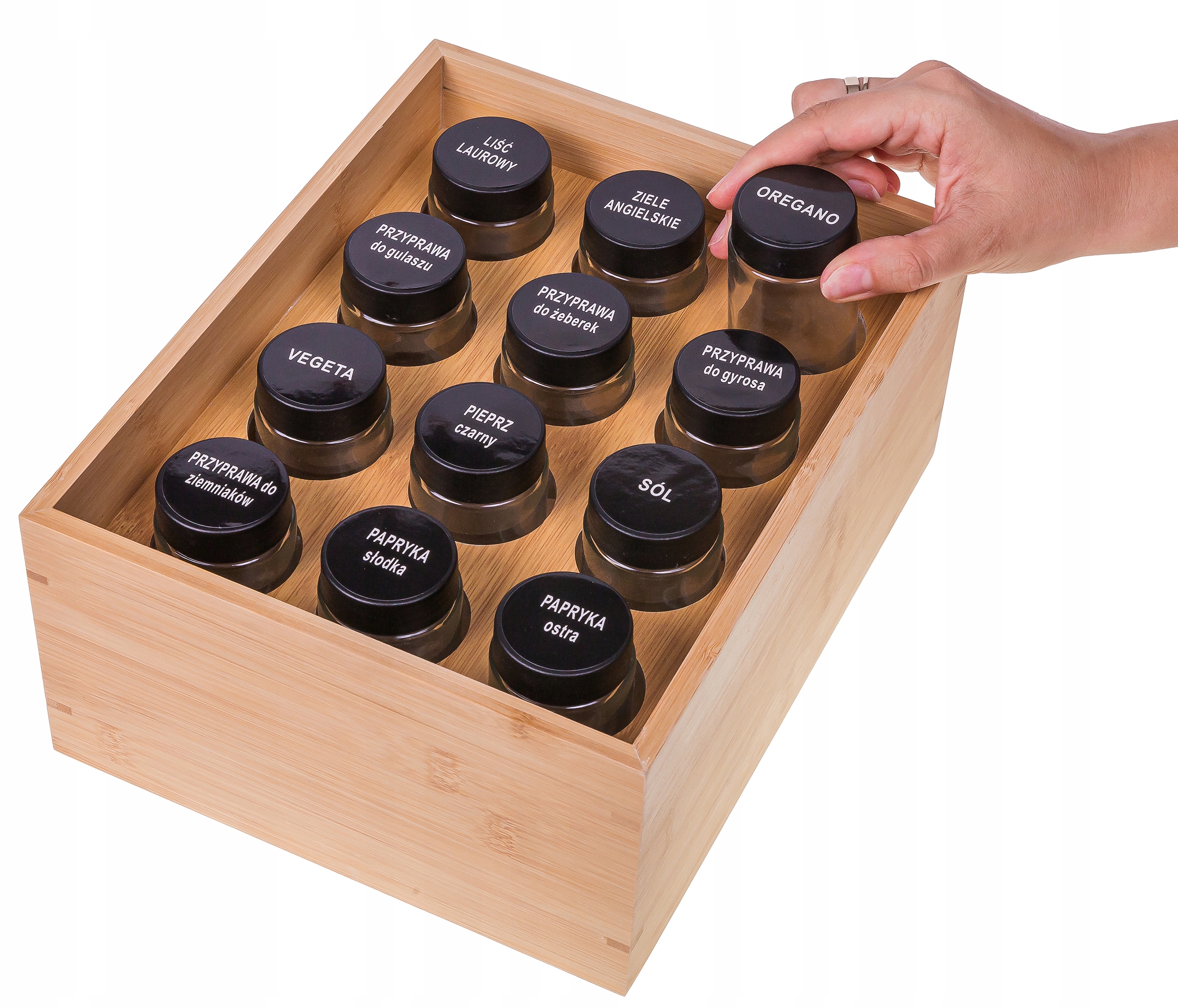 PRZYPRAWNIK PROSTOKĄT 12EL. NR:8670