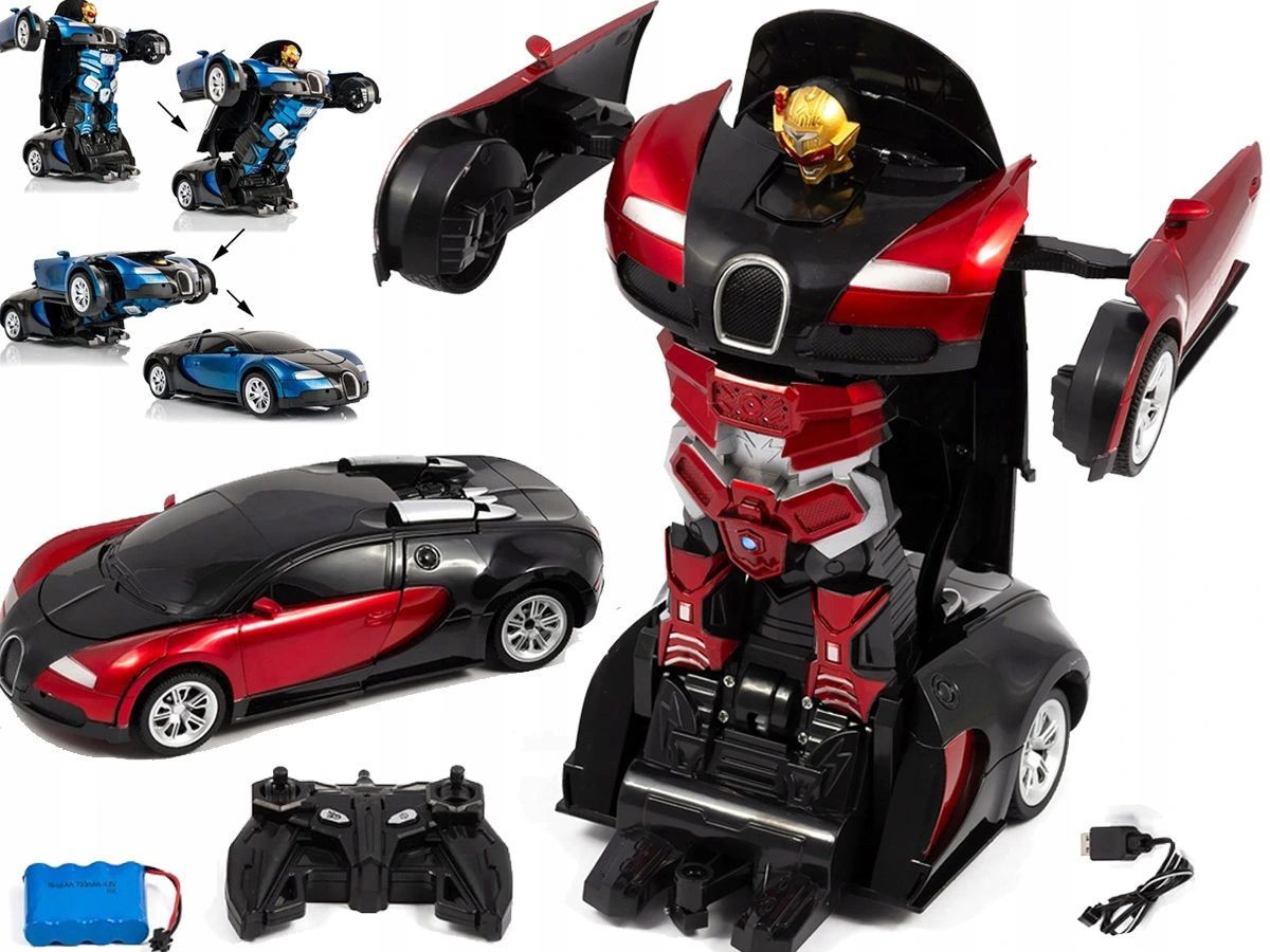 ZABAWKA 2W1 ROBOT + AUTO ”BORDO”